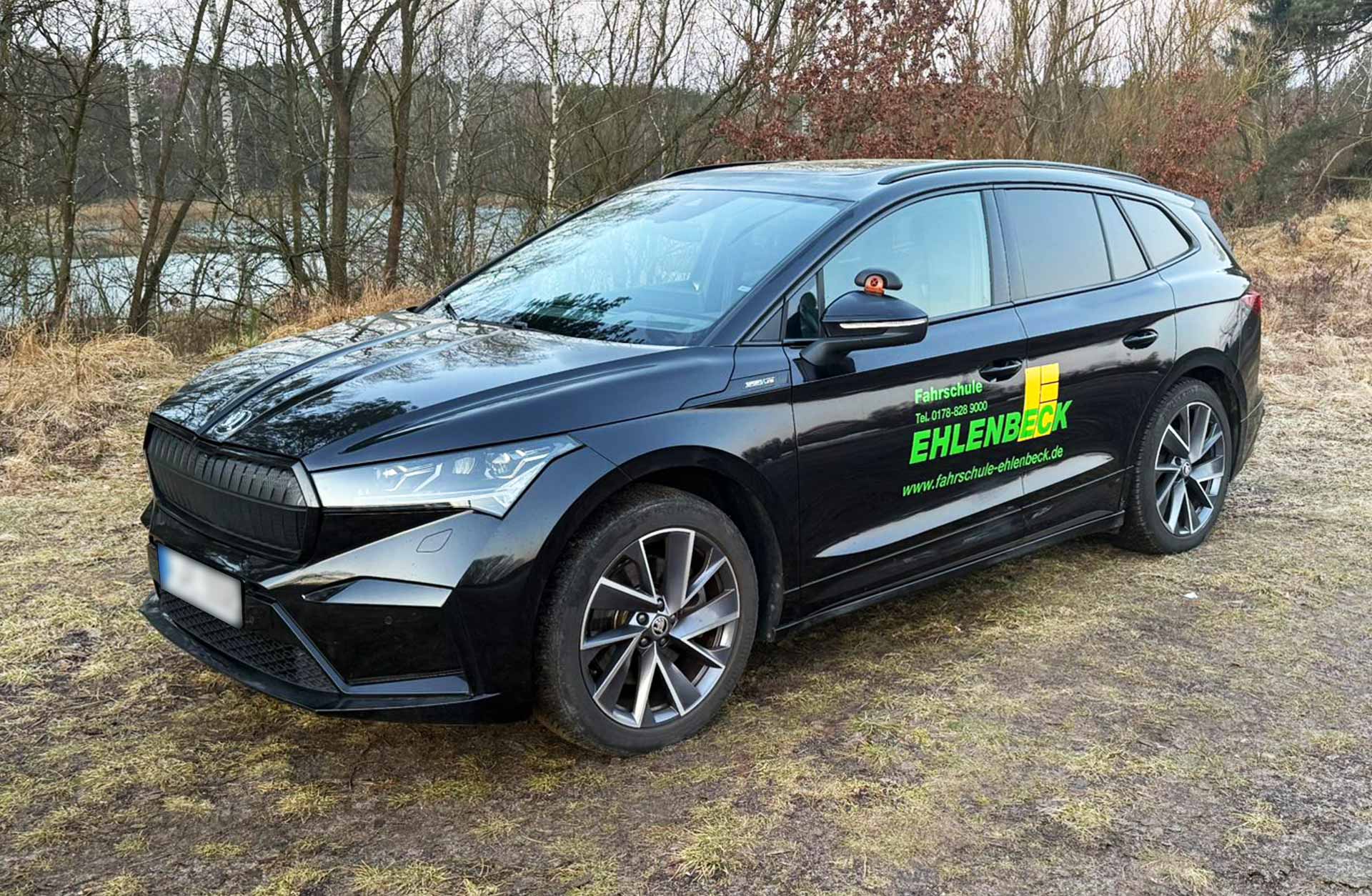 Fahrschule Frank Ehlenbeck - Fahrzeug, Fahrzeuge, Škoda Enyaq, Fahrschulauto